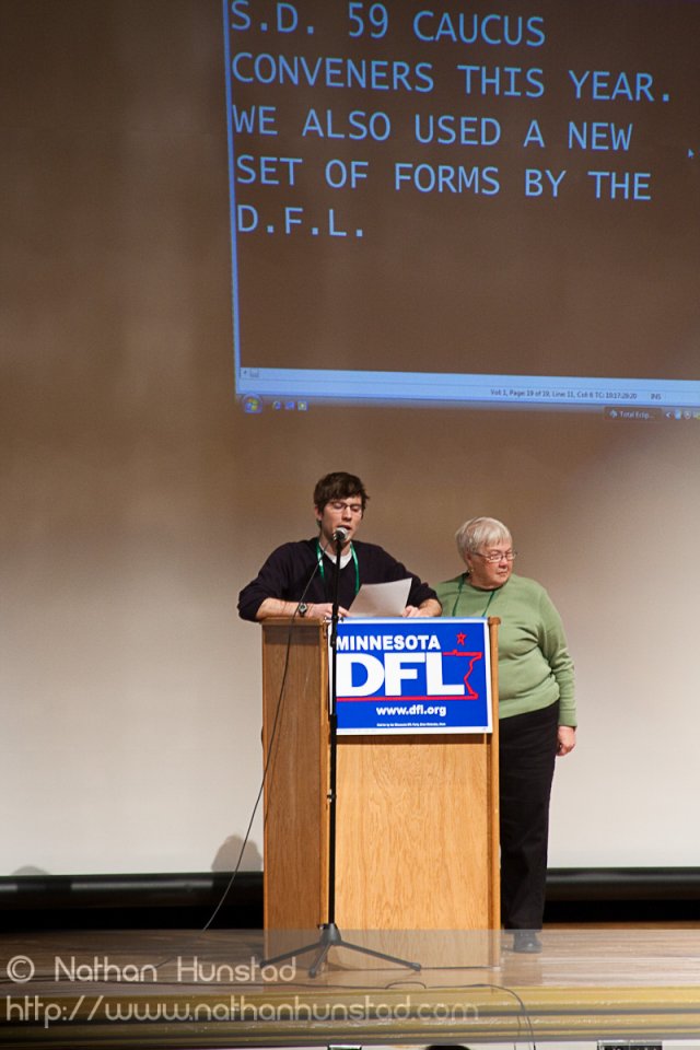 Credentials committee report